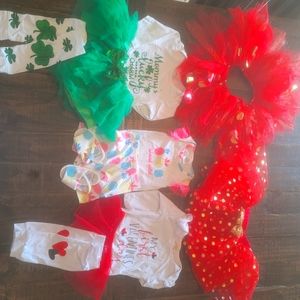 Infant girl clothes, size 6-9 months